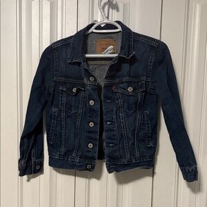 Levi's Indigo Blue Jean Denim Jacket - Small